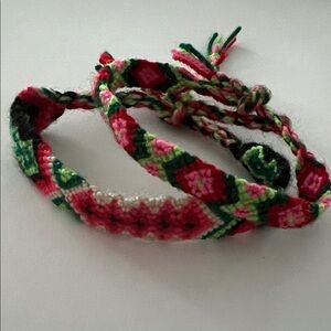Colorful Woven Friendship Bracelet Set
